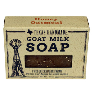 Honey Oatmeal Goat Milk Bar Soap | Fredericksburg Farms