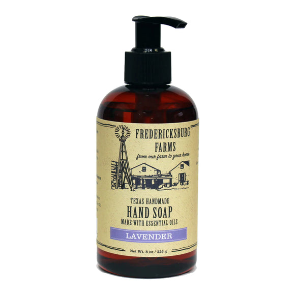 Hill Country Lavender Hand Soap 8oz | Fredericksburg Farms