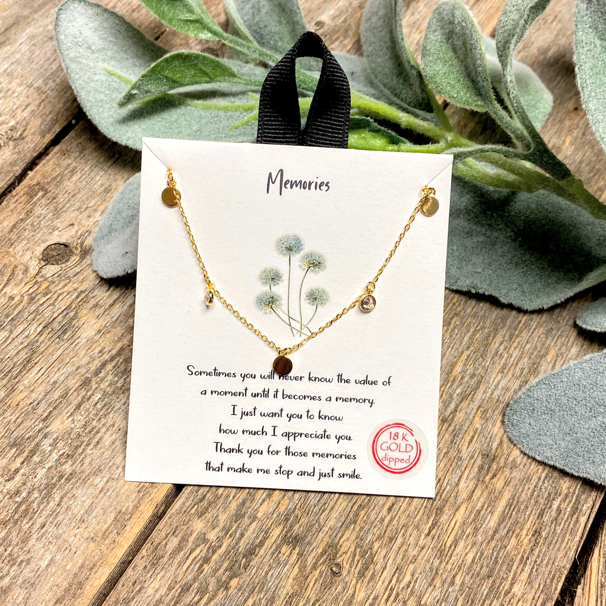 Memories | Inspirational Necklace