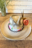 One-Of-A-Kind Hand Distressed Western Hat | Bloom