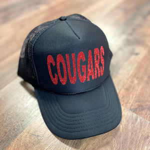 Cougars Foam Trucker Cap | Black