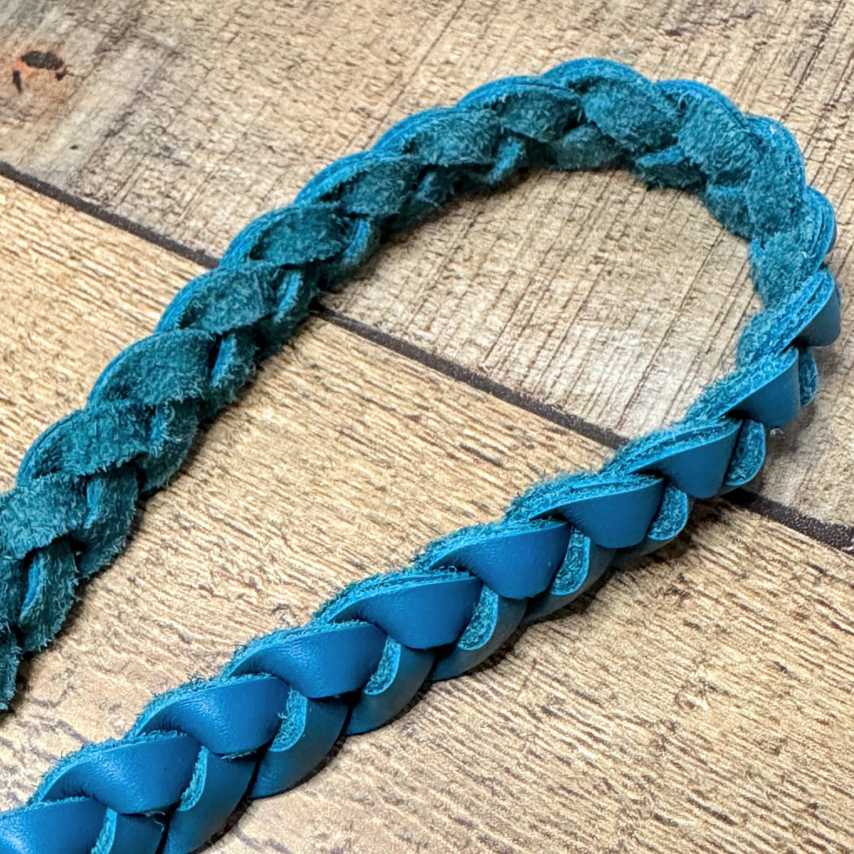 Leather Braided Hat Bands + Feather | Various Colors