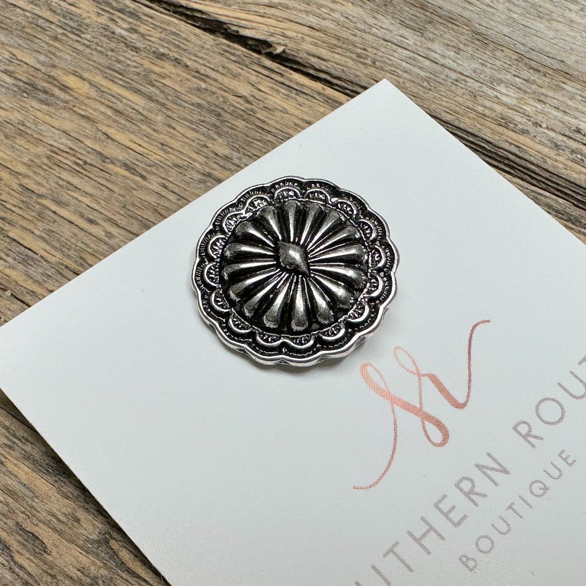 Worn Silver Hat Pin #03