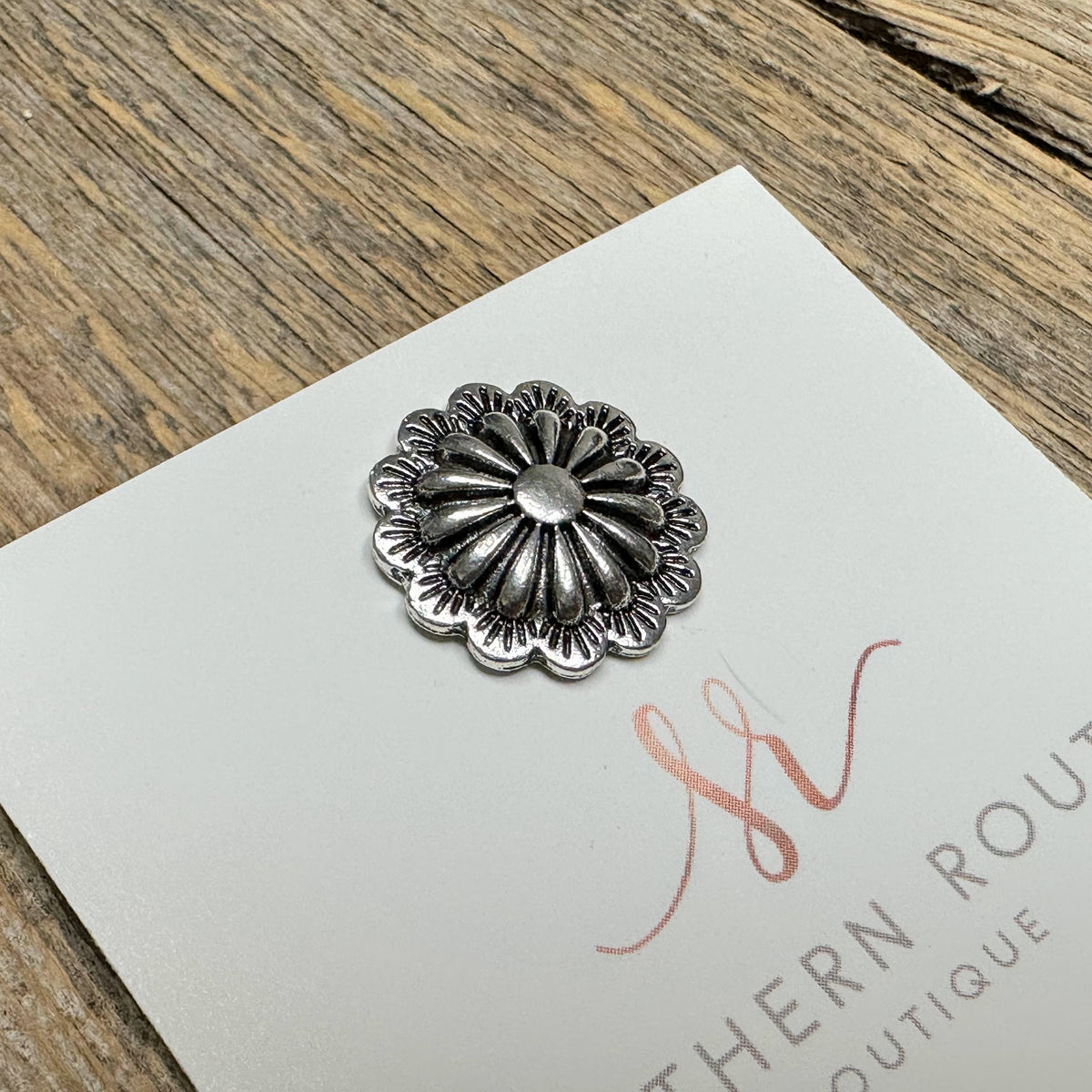 Worn Silver Hat Pin #05