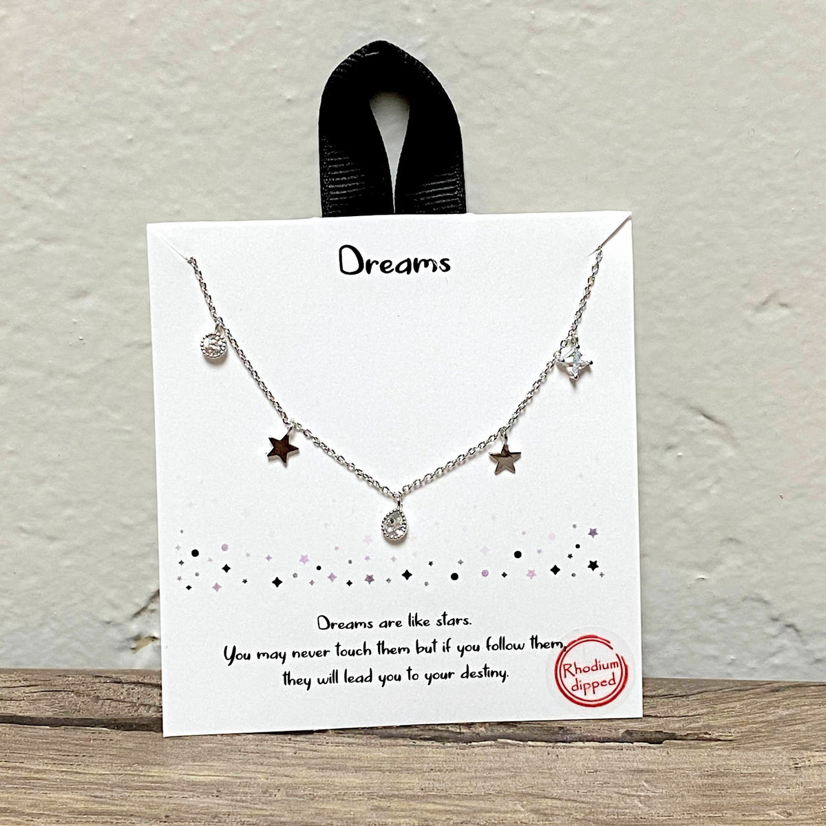 Dreams | Silver Inspirational Necklace