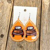 Metal Rhinestone Earrings | Trick or Treat