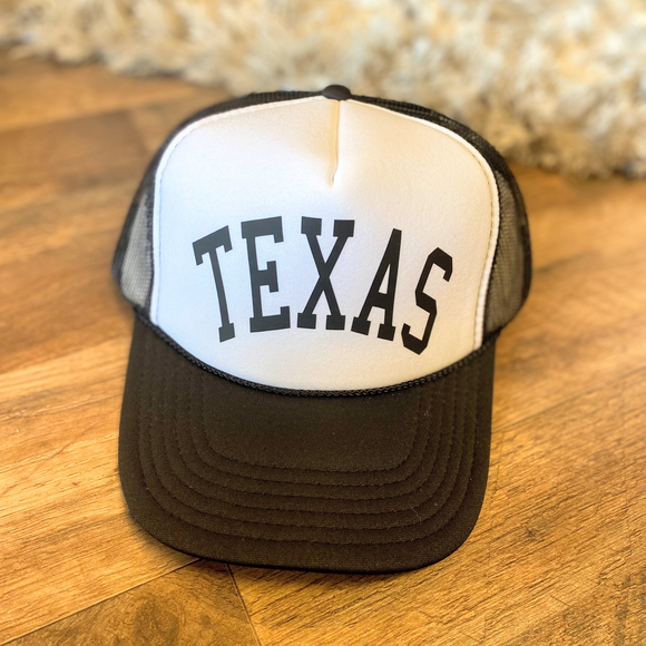 Texas Foam Trucker Cap | Black