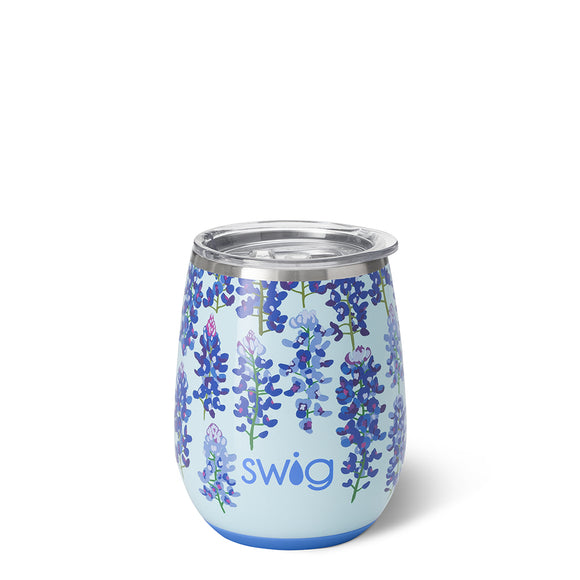 Swig Stemless Wine Cup 14 oz. | Bluebonnet