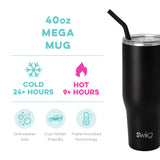 Swig Mega Mug (40oz) | Black