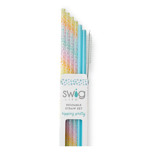 Wild Child | Reusable Tall Straw Set | Swig