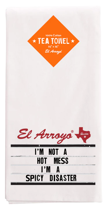 El Arroyo Tea Towel | Spicy Disaster