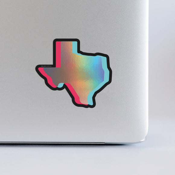 Texas Holographic | Sticker