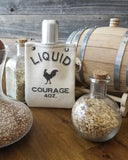Tote+Able Canvas Flask | Liquid Courage | 120ml