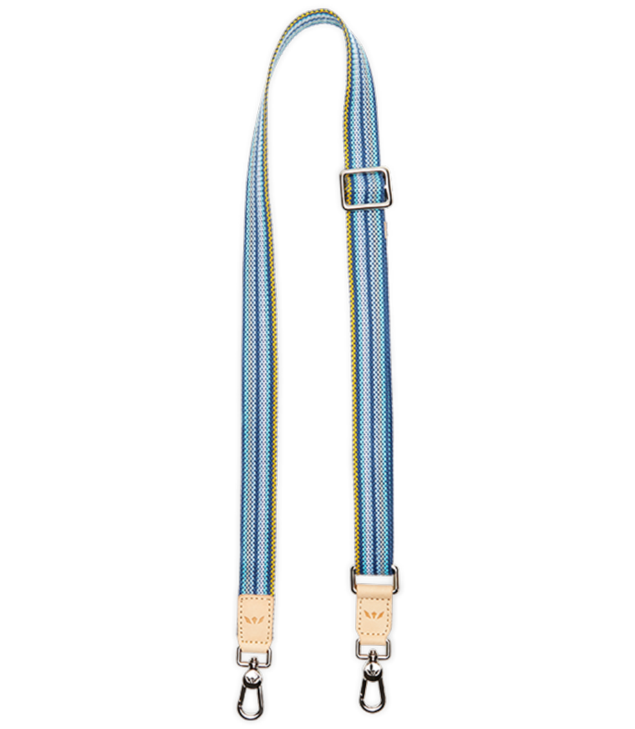 Consuela | Slim Crossbody Strap | 1" Chambray Webbing