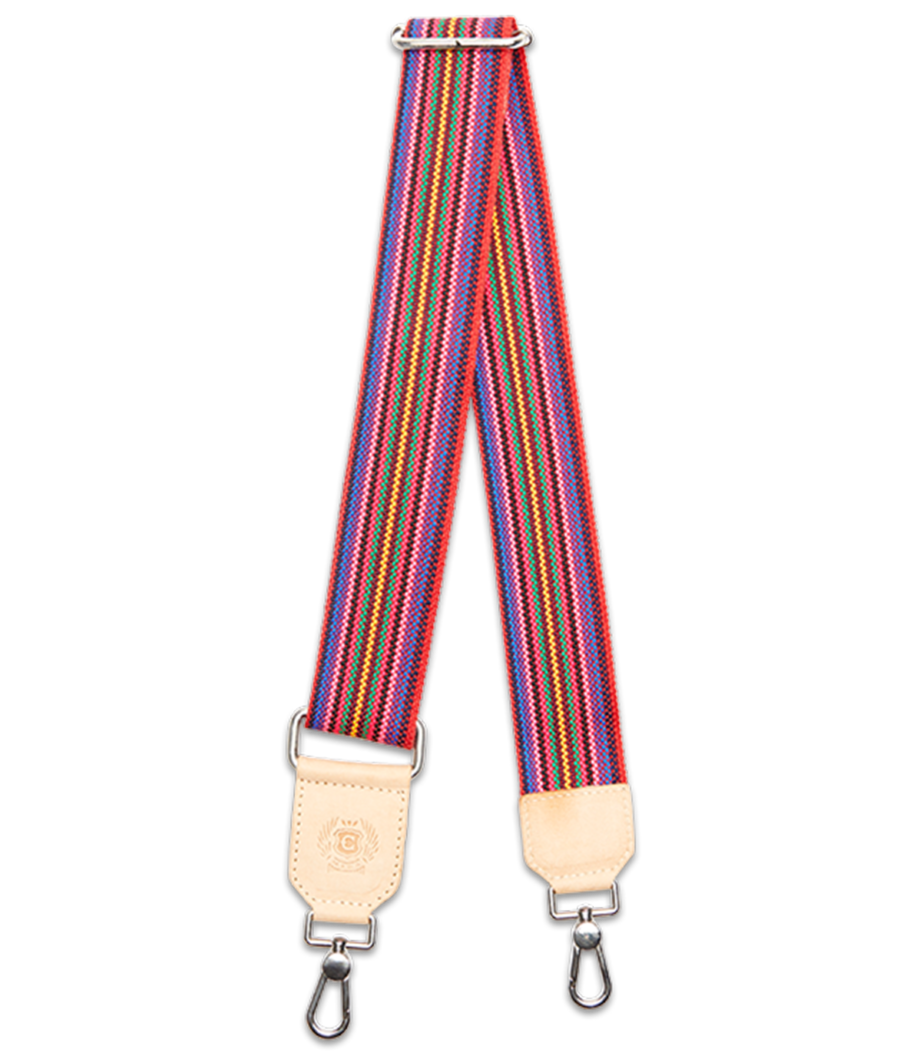 Consuela | Crossbody Strap | 2" Pink Webbing