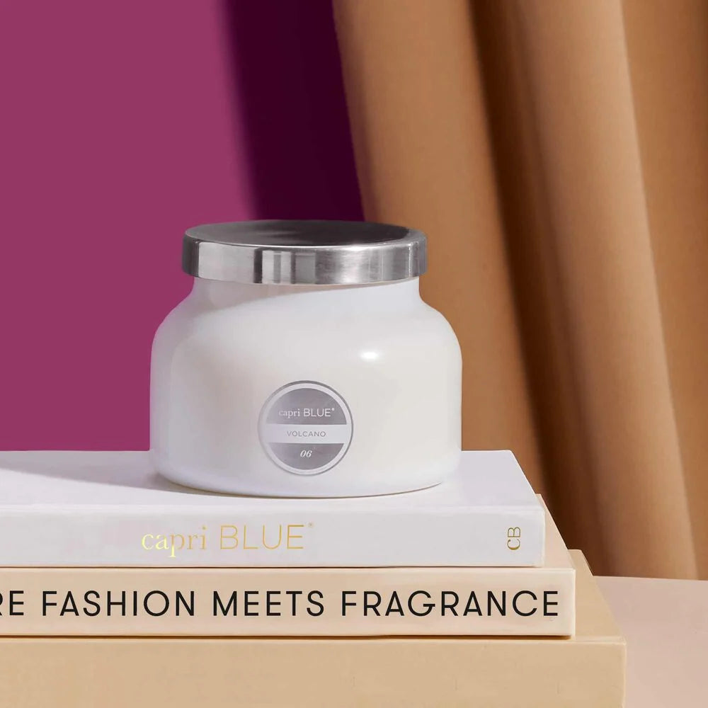 Capri Blue Volcano | Signature Jar Candle White