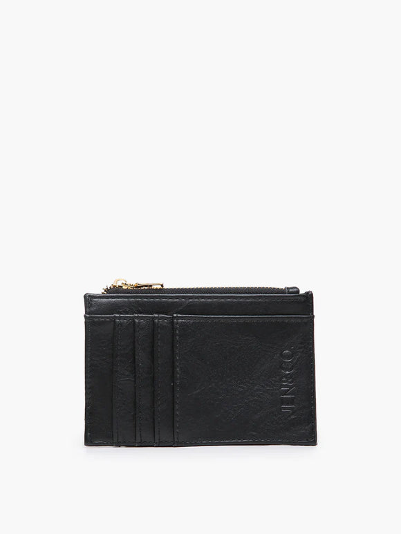 Sia Vegan Leather Wallet | Black